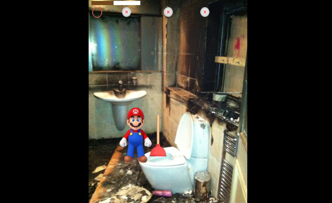 Super Plumber Mario: Toilet Cleaner! (itch) - кадр 1