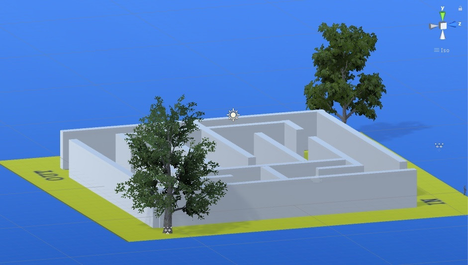 3D Maze (mrmonaka) (itch) - кадр 1