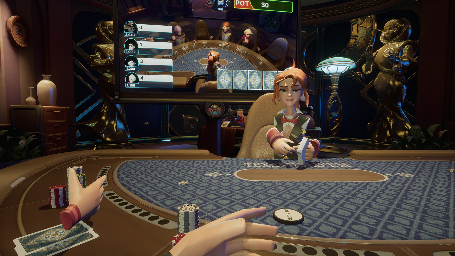 Lucky Night: Texas Hold'em VR - кадр 4
