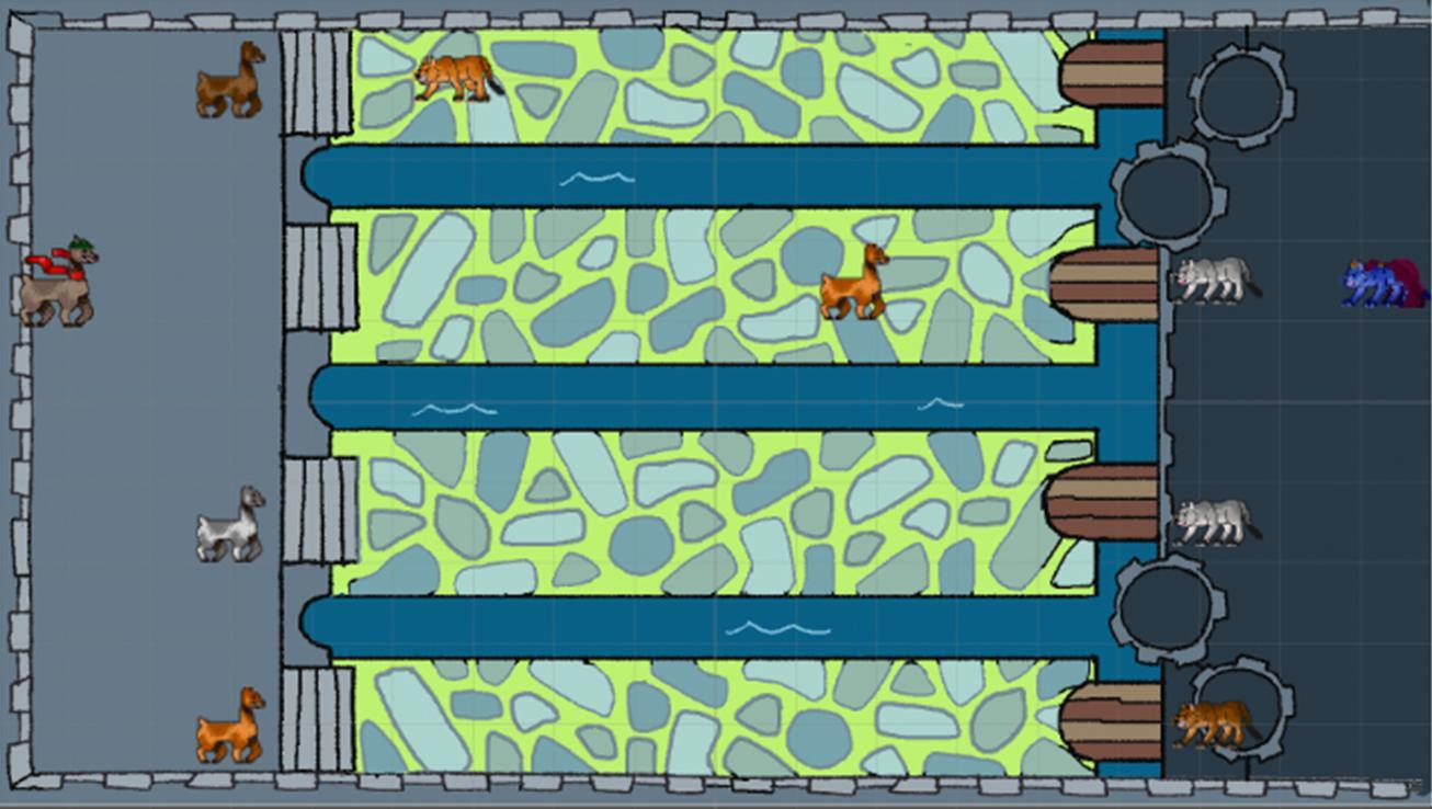 Llama's Revenge (itch) - кадр 1