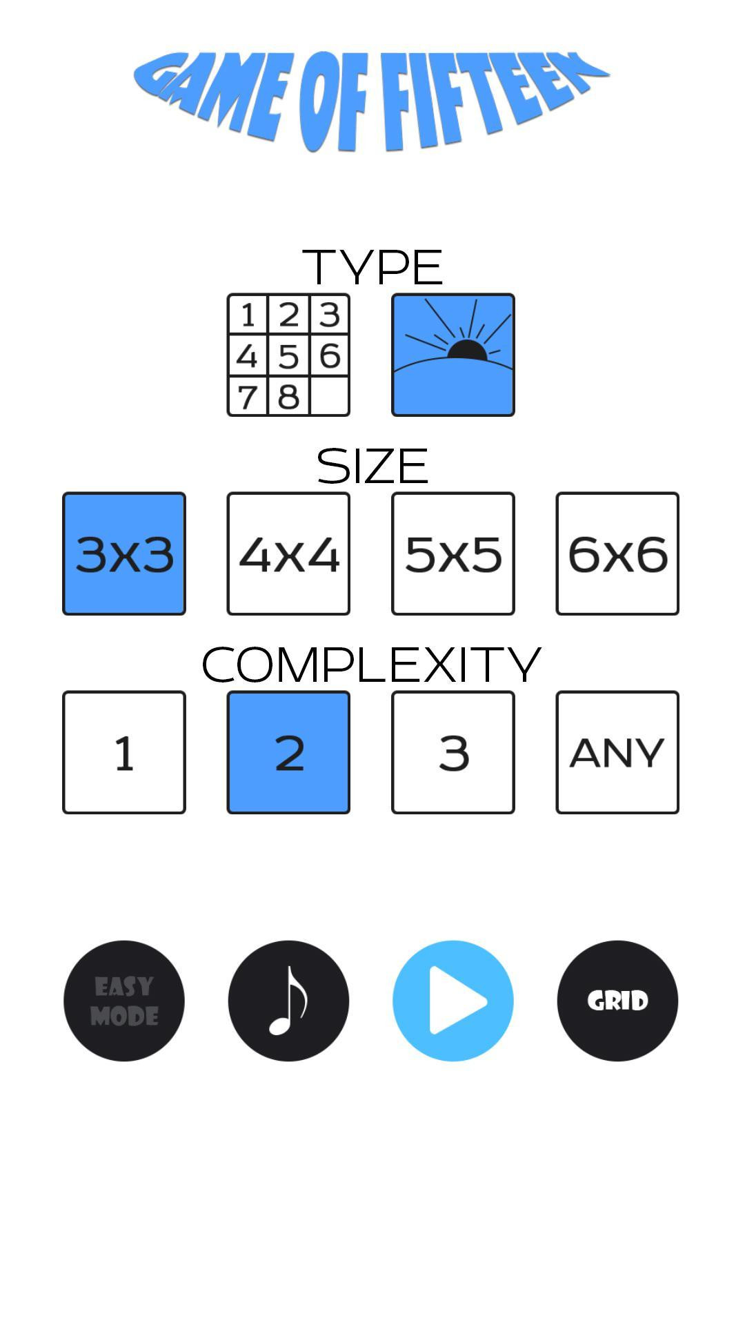 Game Of Fifteen (15 Puzzle) With Pictures (itch) - кадр 3