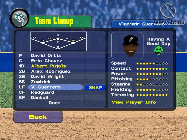 Backyard Baseball 2009 - кадр 9