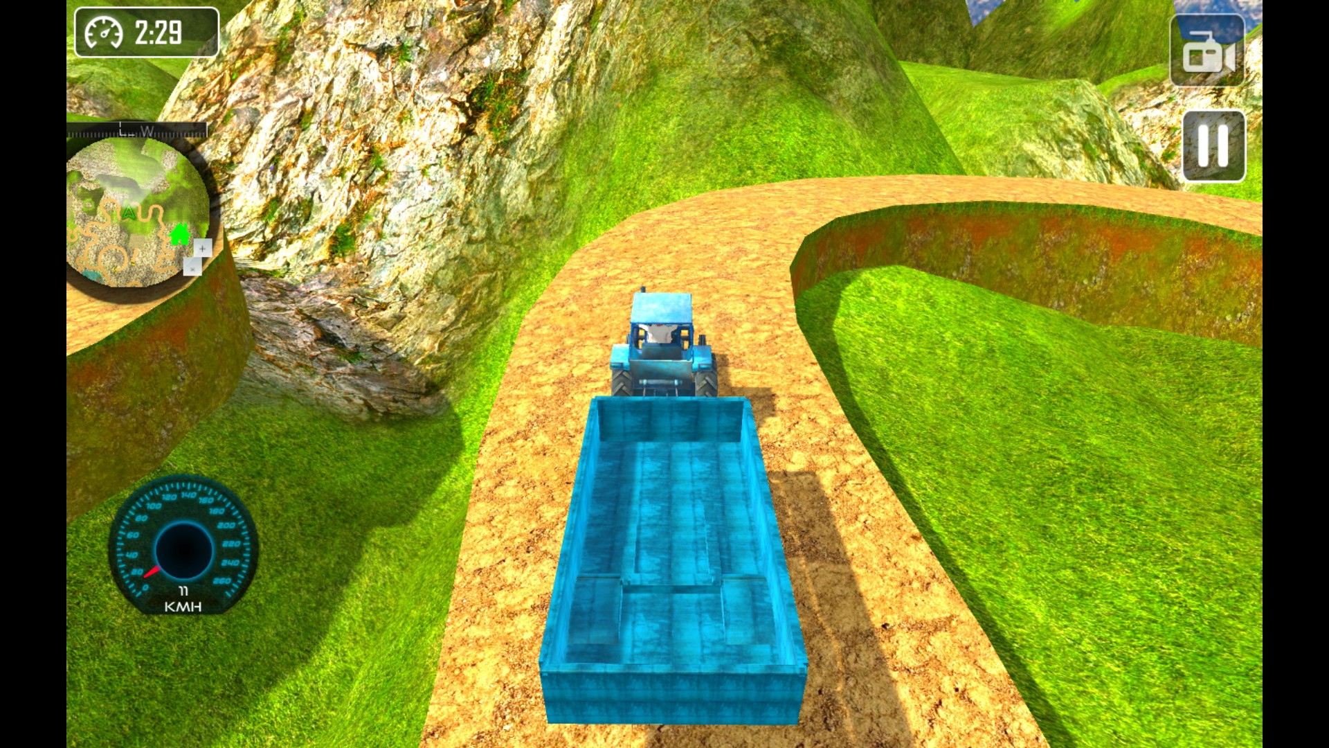 Tractor Cargo Driving Simulator - кадр 3
