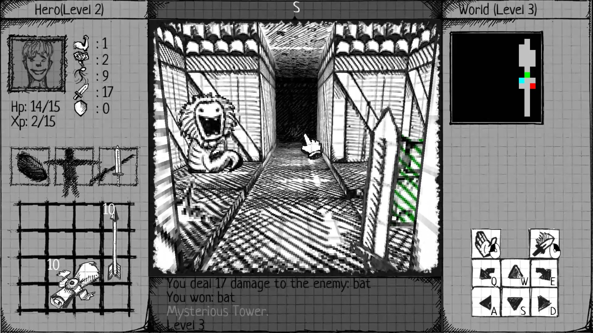 Drawngeon: Dungeons of Ink and Paper - кадр 2
