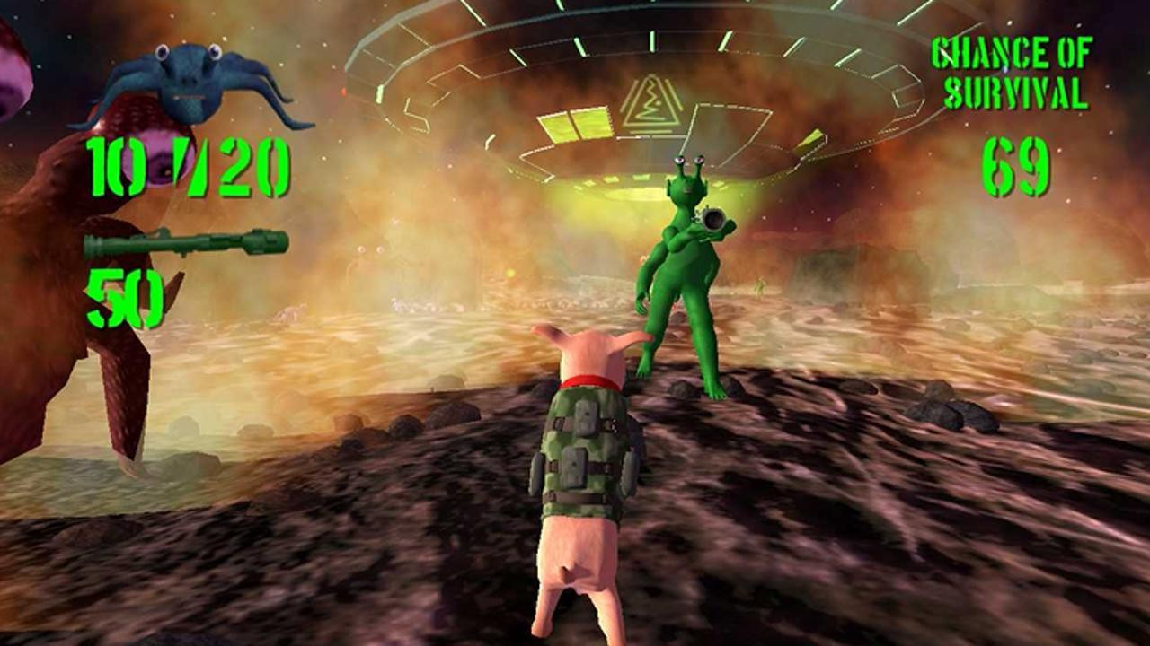 Hunter Nacho 2: Aliens By Dawn (itch) - кадр 1