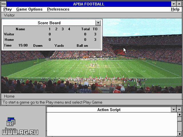 APBA Football - кадр 2