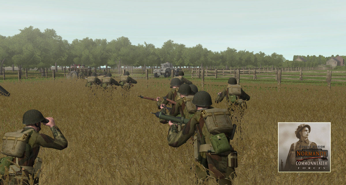 Combat Mission: Battle for Normandy - Commonwealth Forces - кадр 10