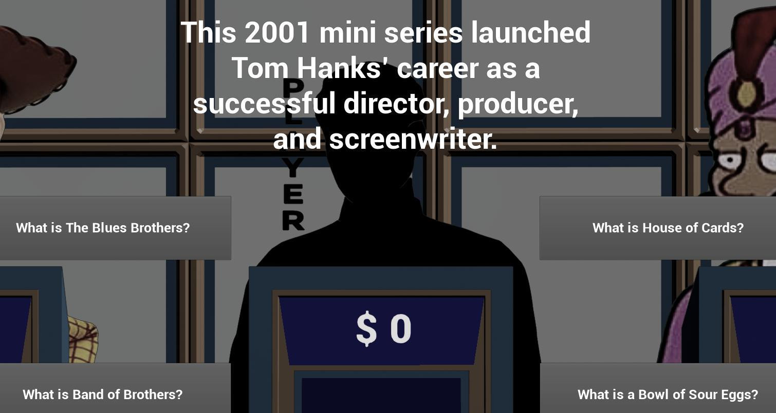 Tom Hanks is in: Jeopardy! (itch) - кадр 2