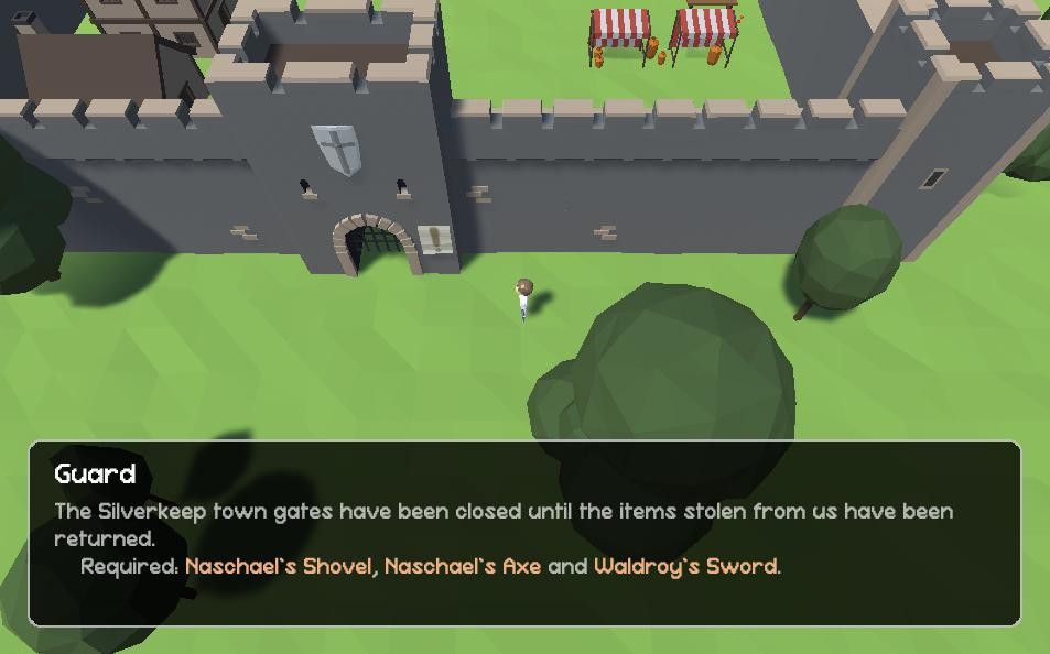 [LDJAM38] The Thief of Silverkeep (itch) - кадр 1