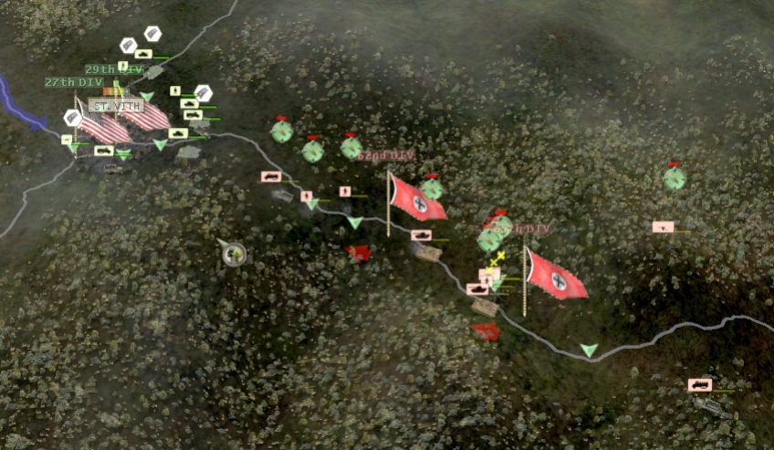 World War II General Commander - Operation: Watch on the Rhine - кадр 4