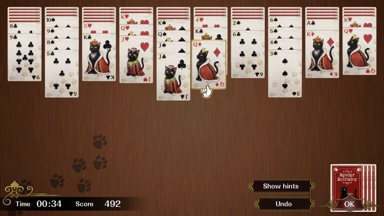 Spider Solitaire F - кадр 4
