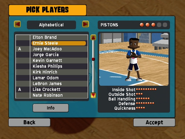 Backyard Basketball 2007 - кадр 2