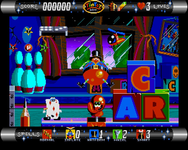 Tin Toy (Amiga 2MB AGA) (itch) - кадр 2