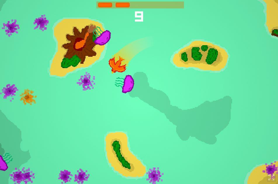 Phoenix Vs Jellyfish (itch) - кадр 1
