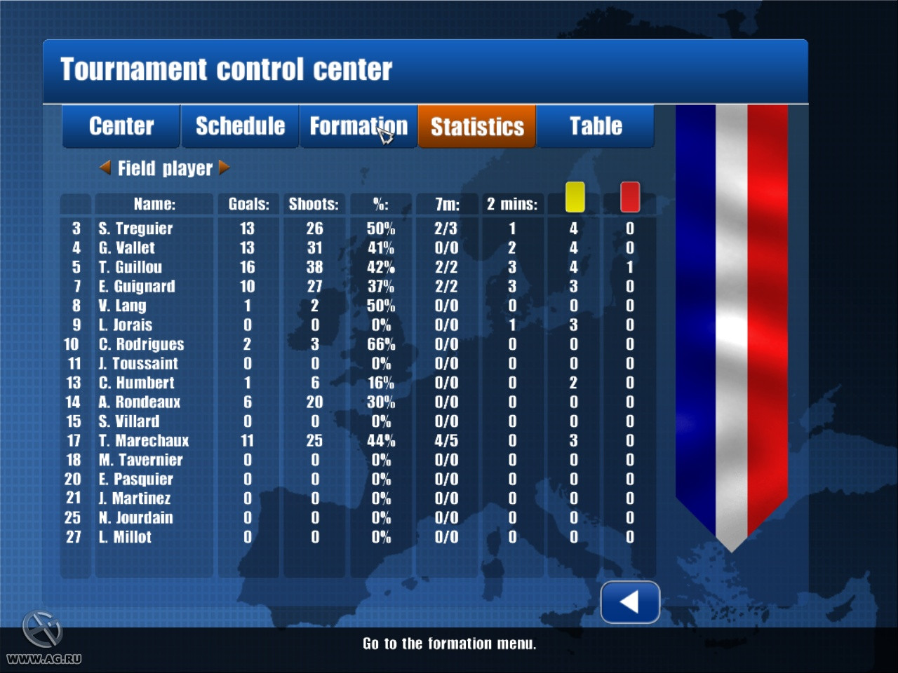 Handball Simulator: European Tournament 2010 - кадр 1