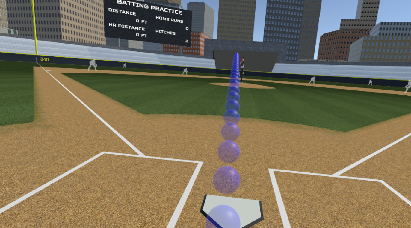 Big Hit VR Baseball - кадр 3