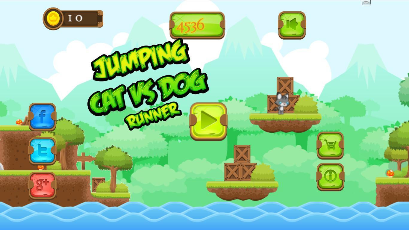 Cat Runner game (itch) - кадр 1