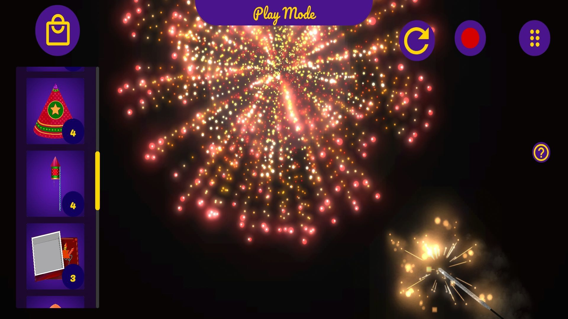 Fireworks AR Playground (itch) - кадр 1