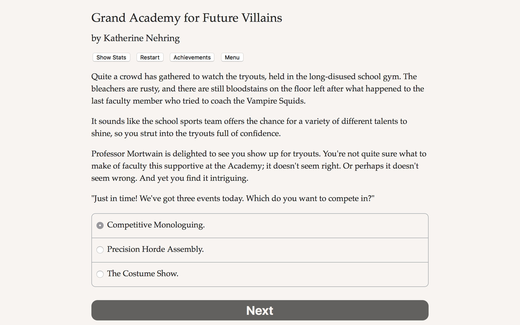 Grand Academy for Future Villains - кадр 1