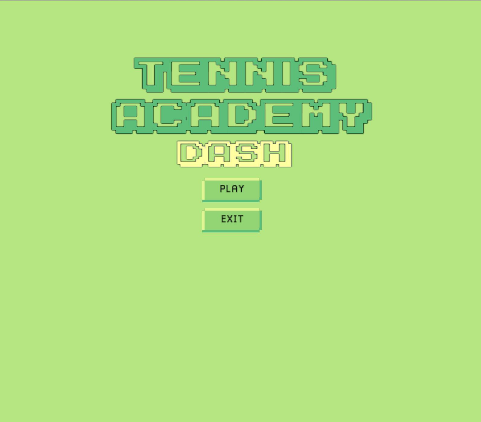 Tennis Academy Dash (itch) - кадр 1