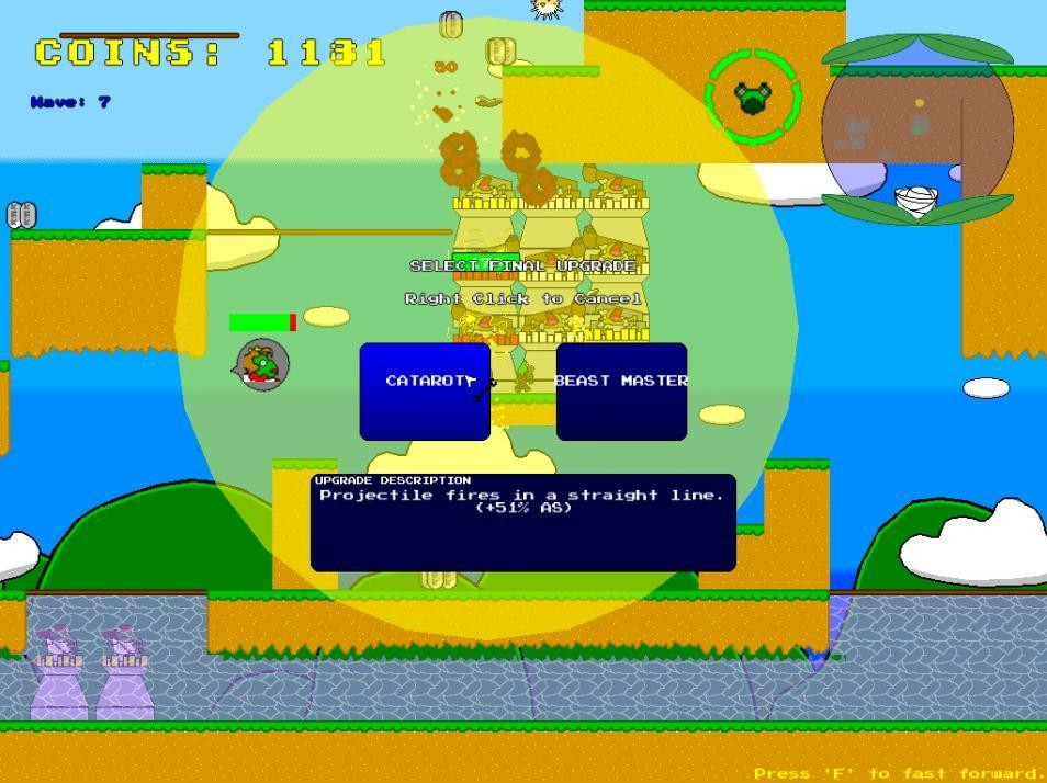 Super Frugtopia - Platforming Tower Defense (itch) - кадр 2