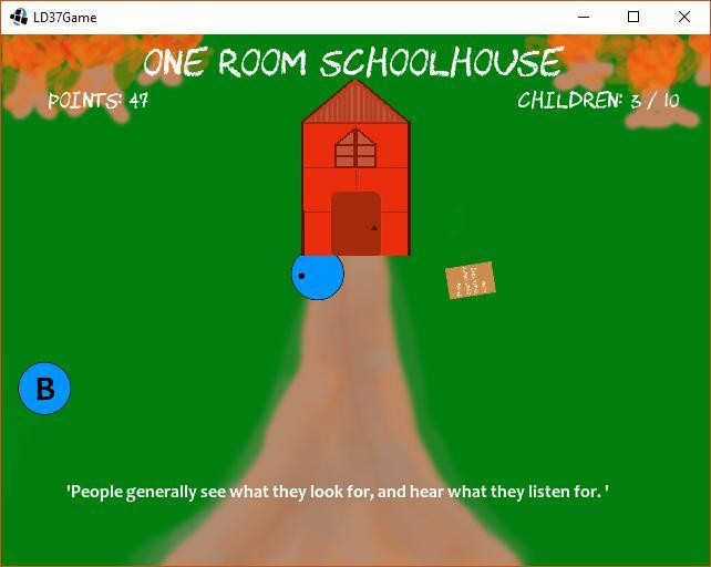One Room Schoolhouse - Ludum Dare 37 (itch) - кадр 2