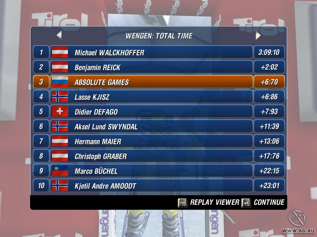 Ski Racing 2006 - кадр 13
