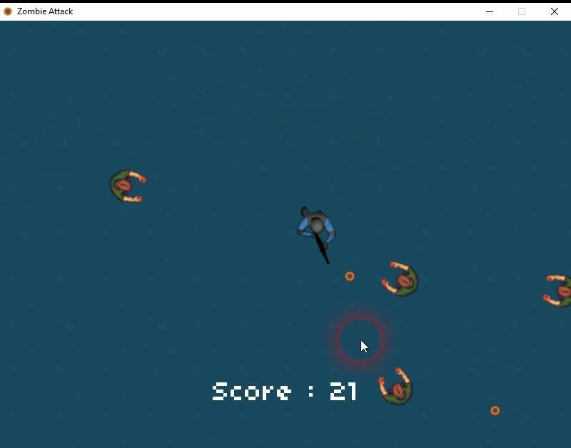 Zombie Attack (lythande) (itch) - кадр 1