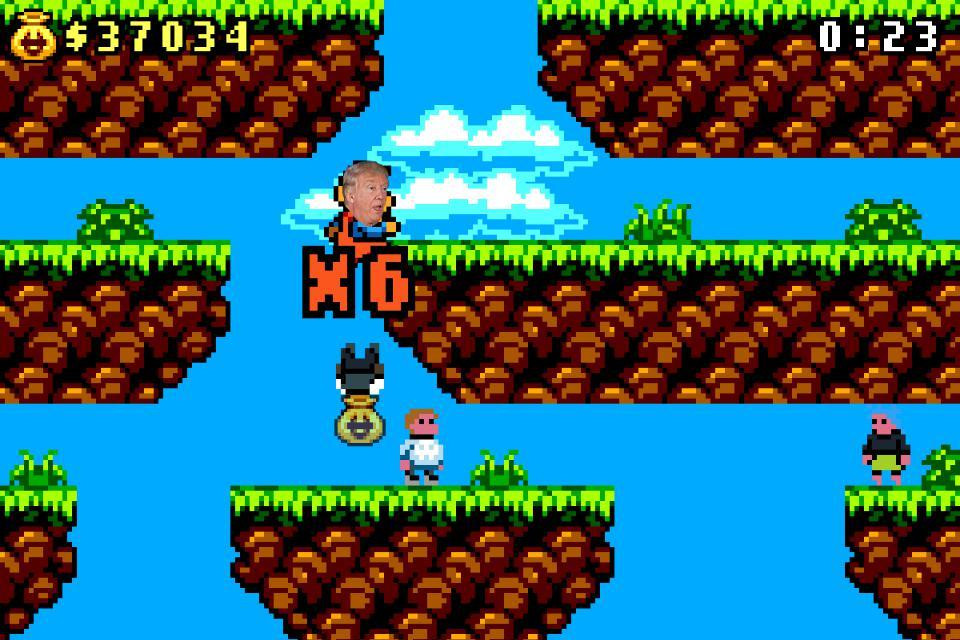 Trump Jump (One Happy Giant) (itch) - кадр 1