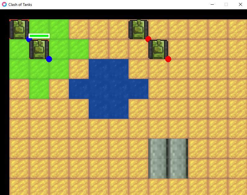 Clash of Tanks (itch) - кадр 2