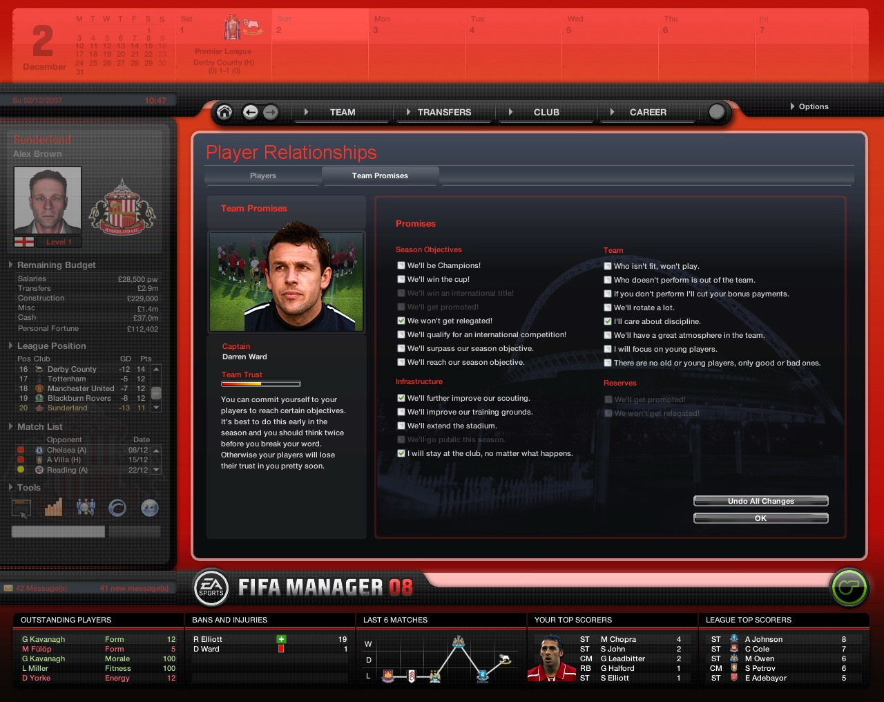 FIFA Manager 08 - кадр 14