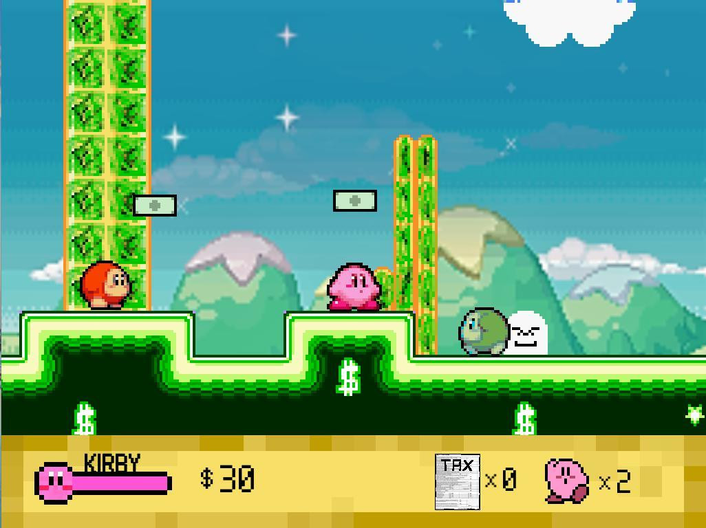 Kirby Does His Taxes (itch) - кадр 1