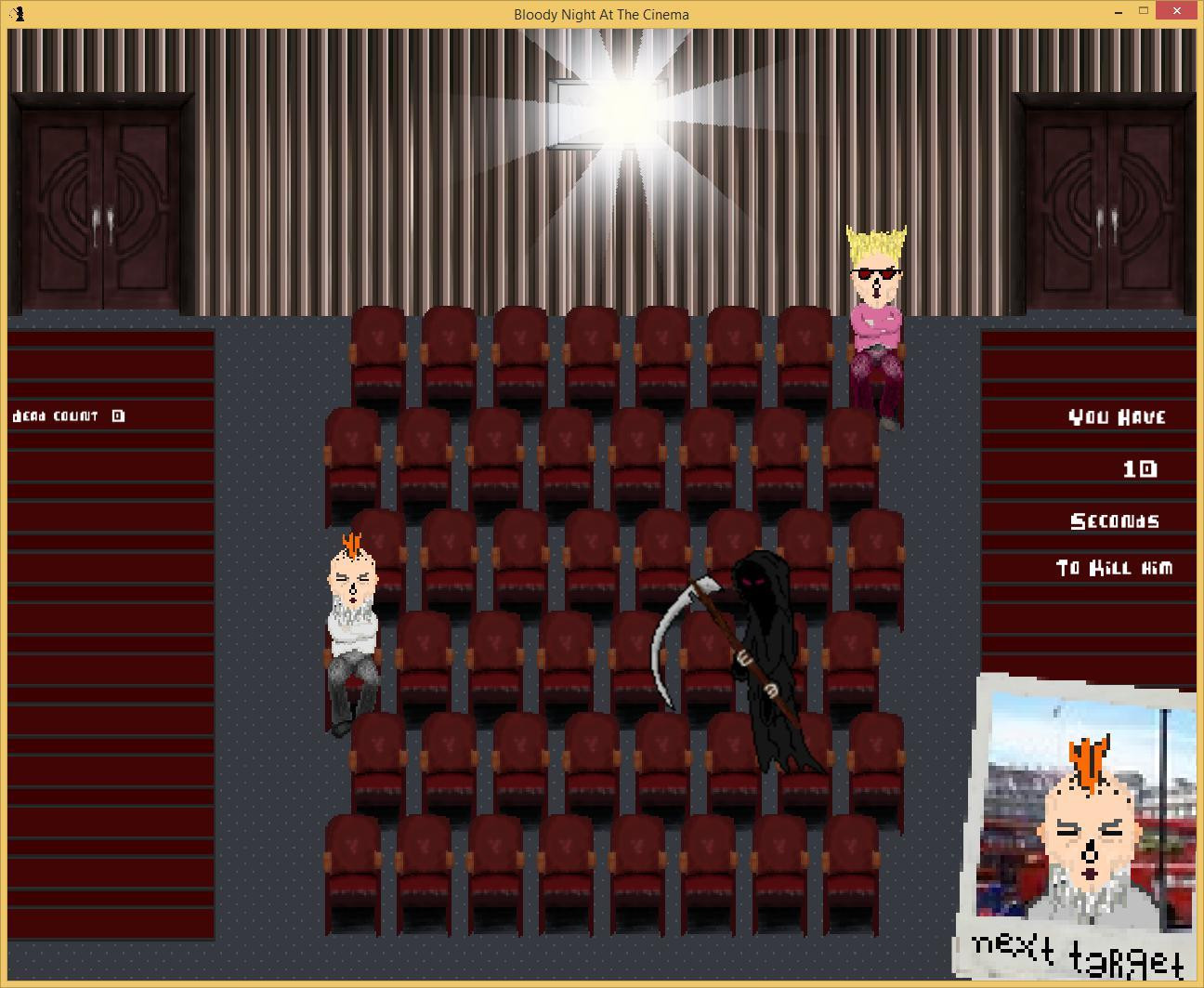 Bloody Night At The Cinema (itch) - кадр 1