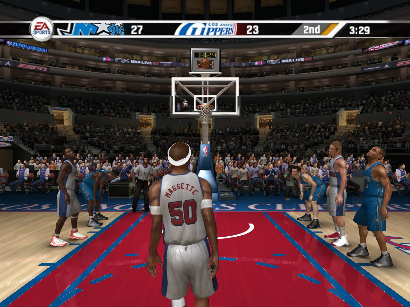 NBA Live 07 - кадр 11