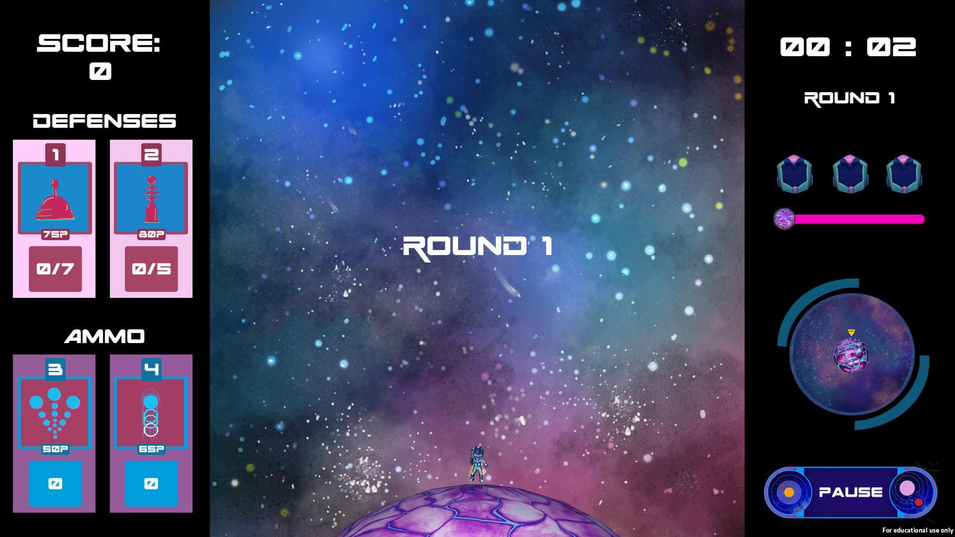 Planet Defender (itch) (irishgold15) - кадр 2