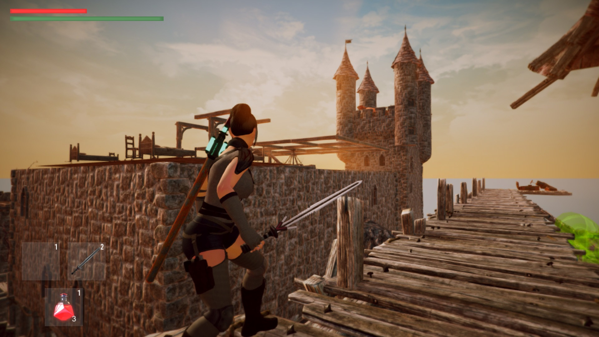 Hexaluga - Witch Hunter's Travelling Castle - кадр 8