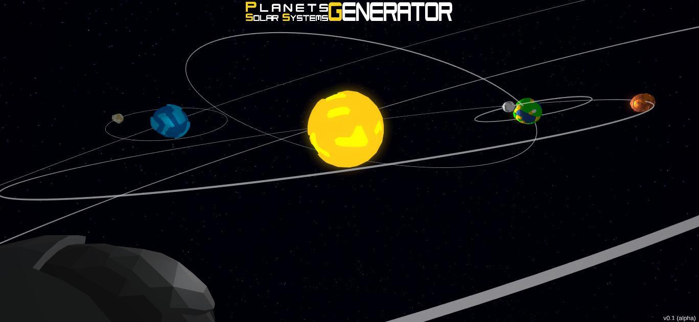 Planets & Solar Systems Generator (itch) - кадр 2