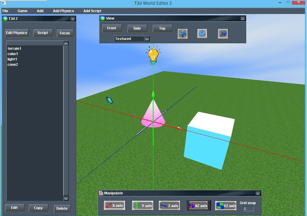 T3D2 - Blitz3d World Editor 2 (itch) - кадр 1