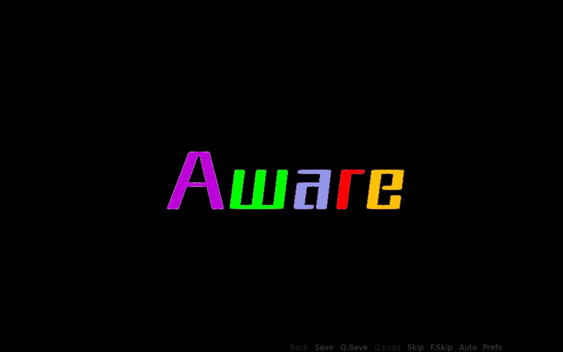 Aware (itch) - кадр 1