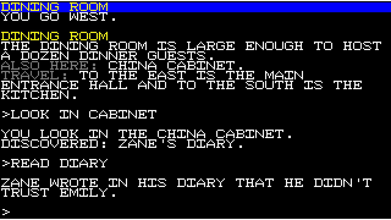 Ozapell Mystery Text Adventure - кадр 3