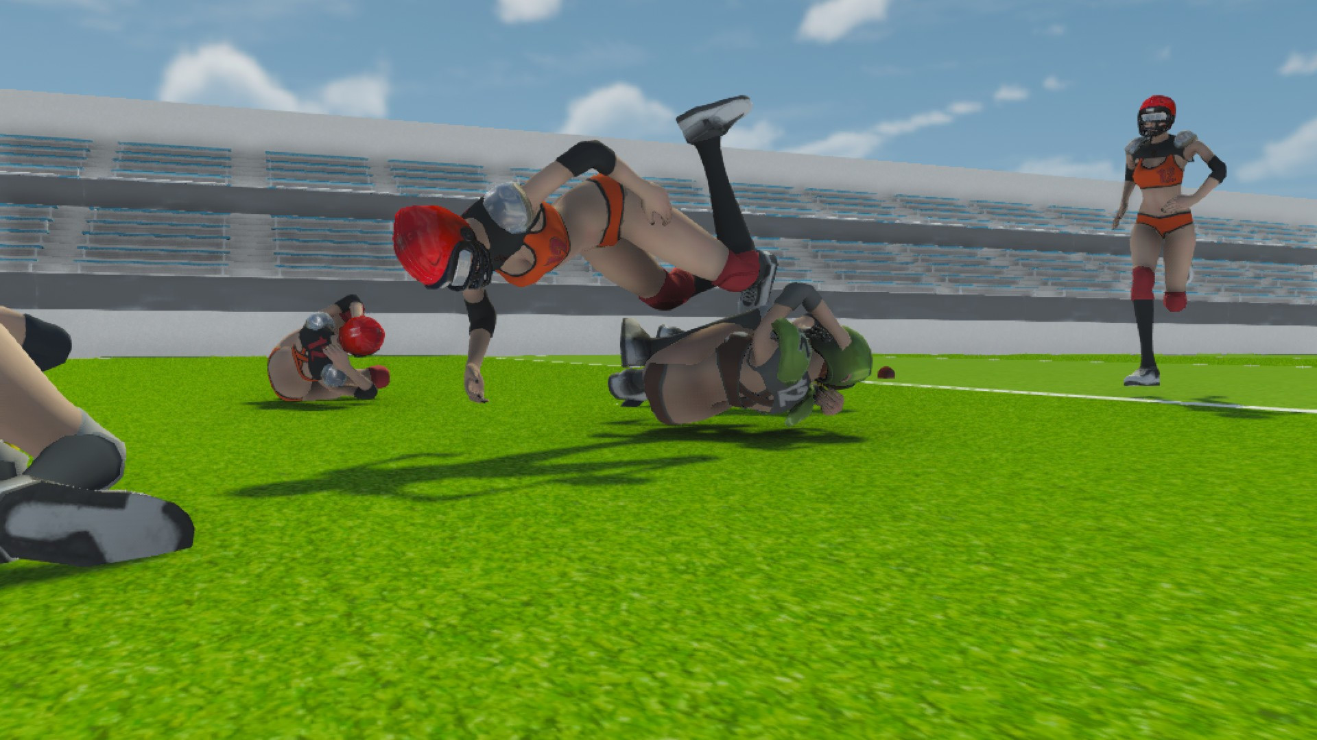 Girl Rugby Dash - кадр 2
