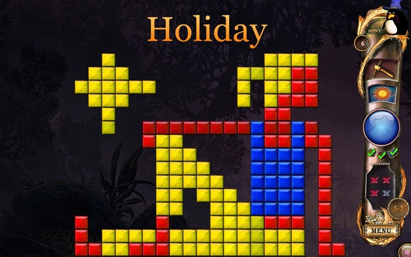 Fantasy Mosaics 11: Fleeing from Dinosaurs - кадр 4