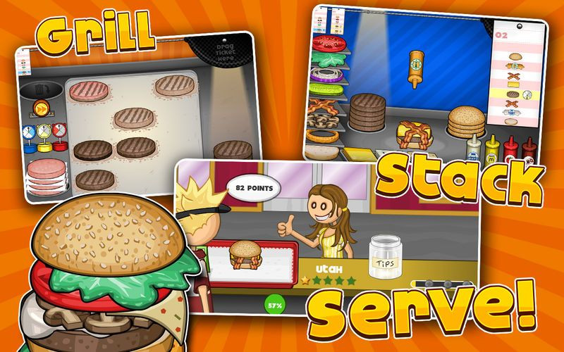 Papa's Burgeria HD - кадр 2