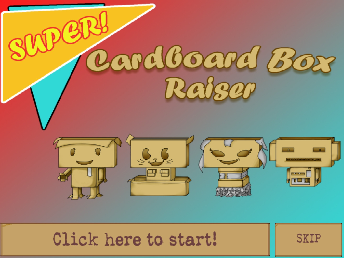 Super Cardboard Box Raiser (itch) - кадр 2