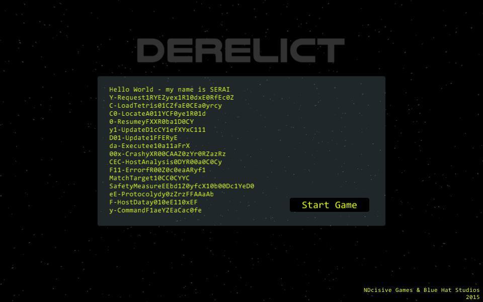 DERELICT (itch) (Blue Hat Studios) - кадр 1