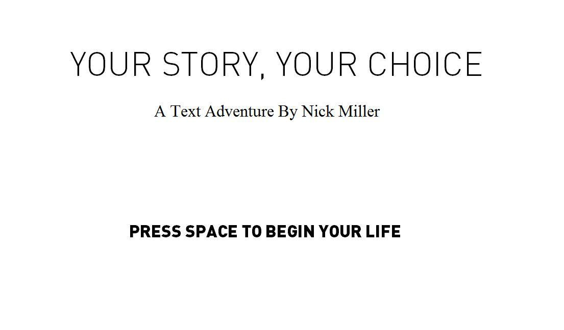 Your Story, Your Choice (itch) - кадр 1