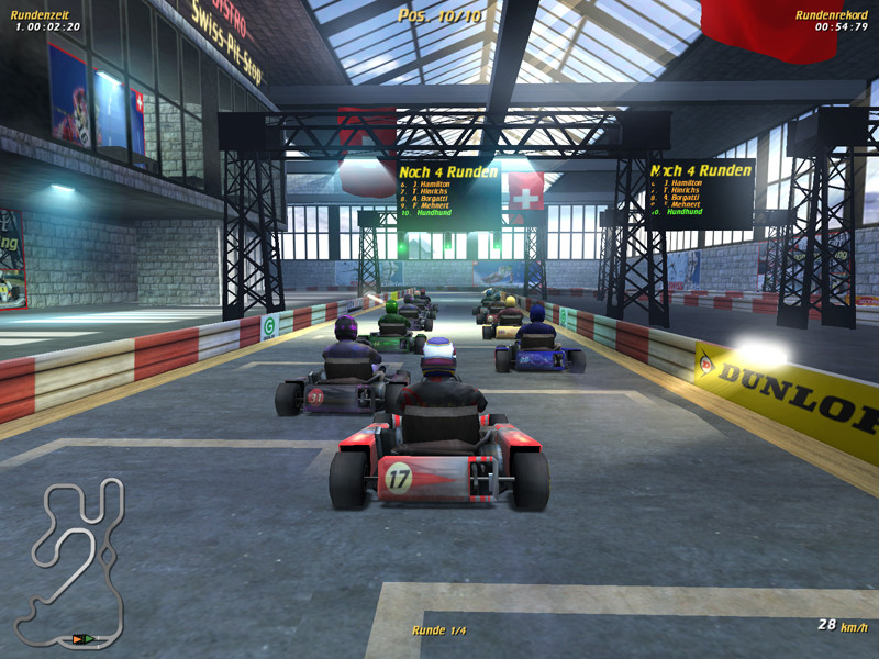 Michael Schumacher Kart World Tour 2004 - кадр 4