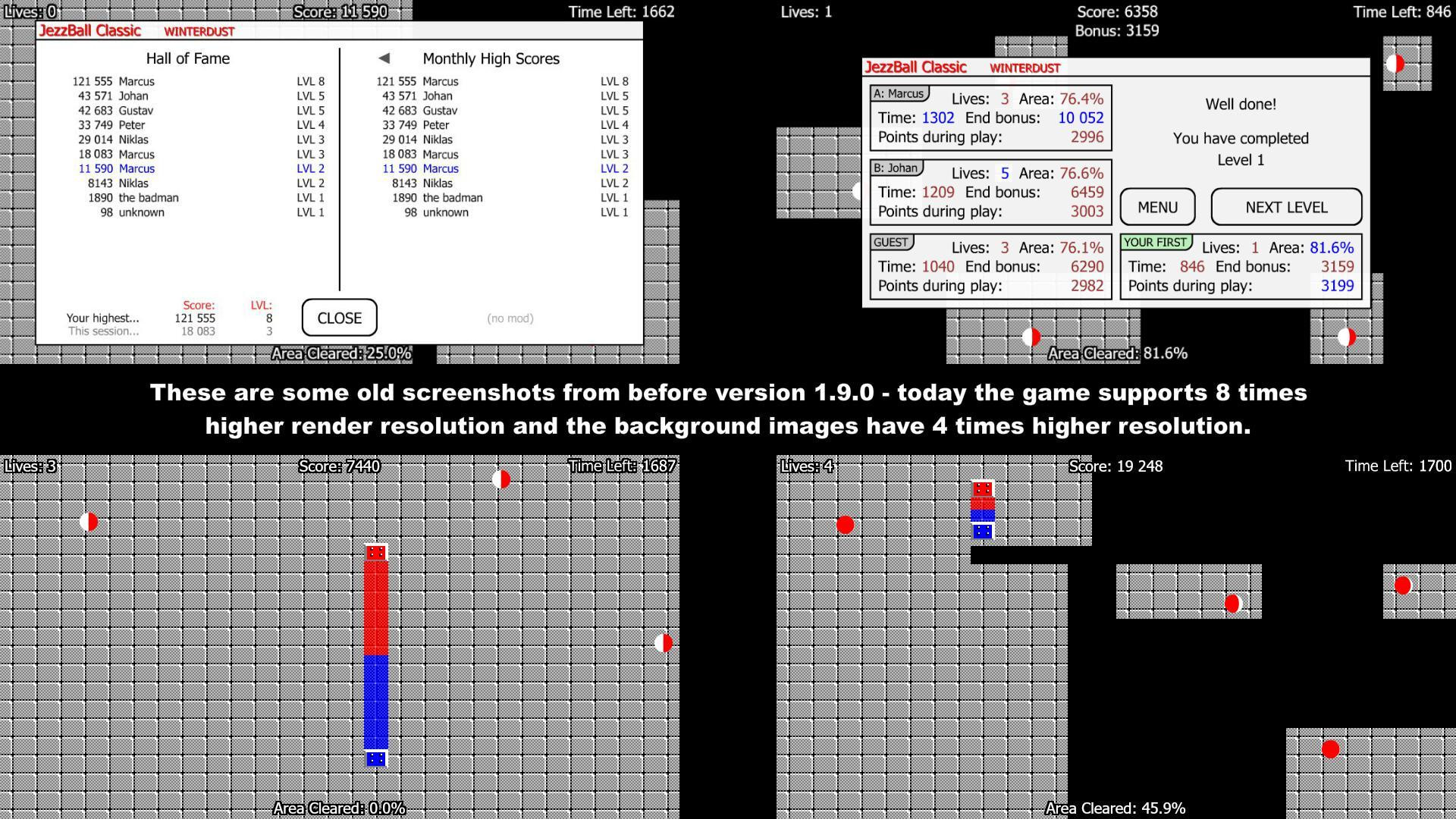 JezzBall Classic (itch) - кадр 5