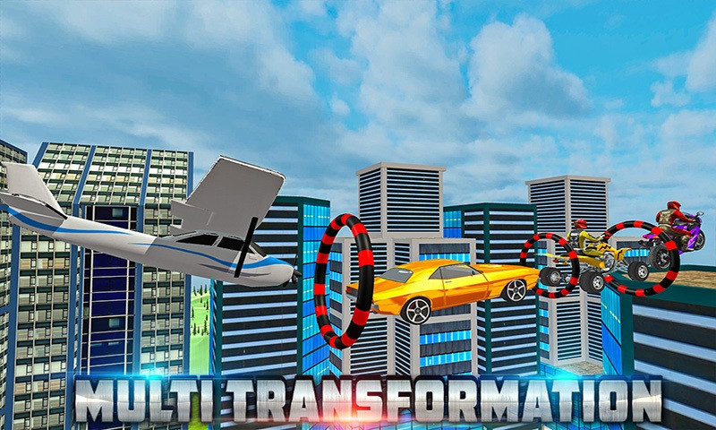 Transform Racing 2018: Car, Quad Bike & Airplane (itch) - кадр 1