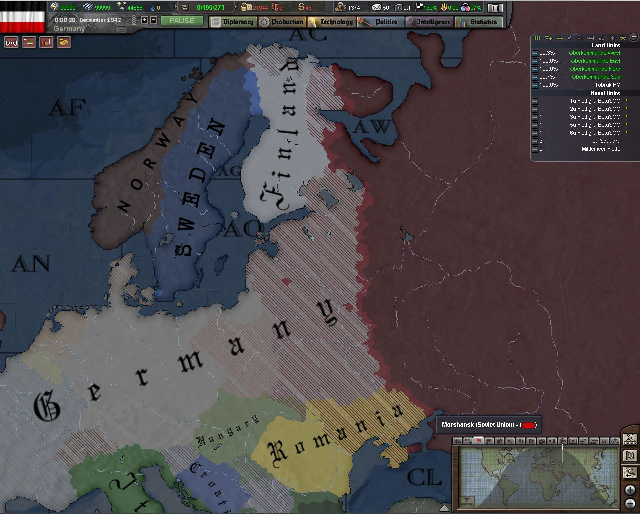 Hearts of Iron III: Dies Irae Götterdämmerung - кадр 3